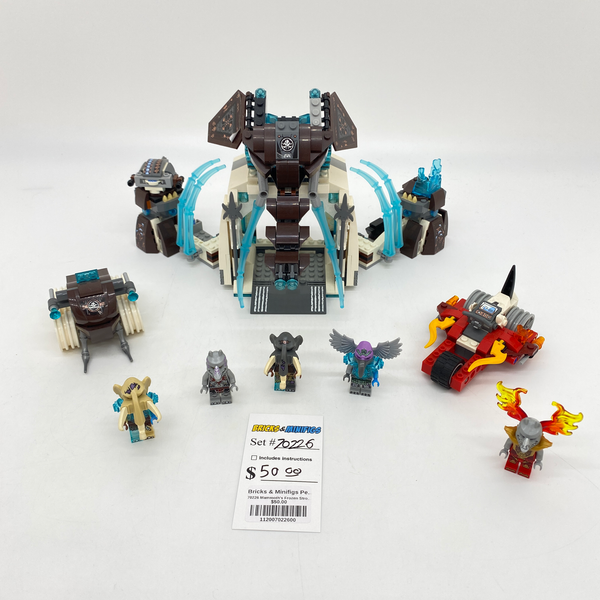 Lego chima discount mammoth frozen stronghold