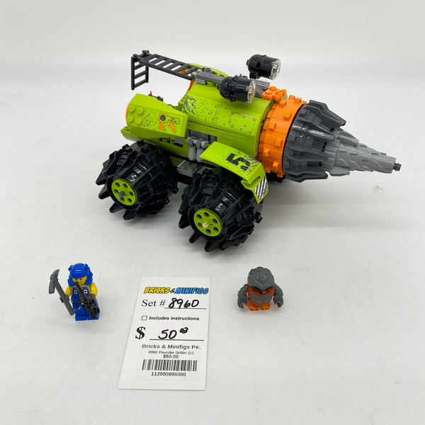 Lego thunder driller instructions sale