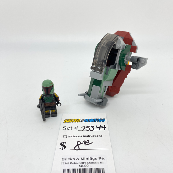 75344 Boba Fett's Starship Microfighter (U)