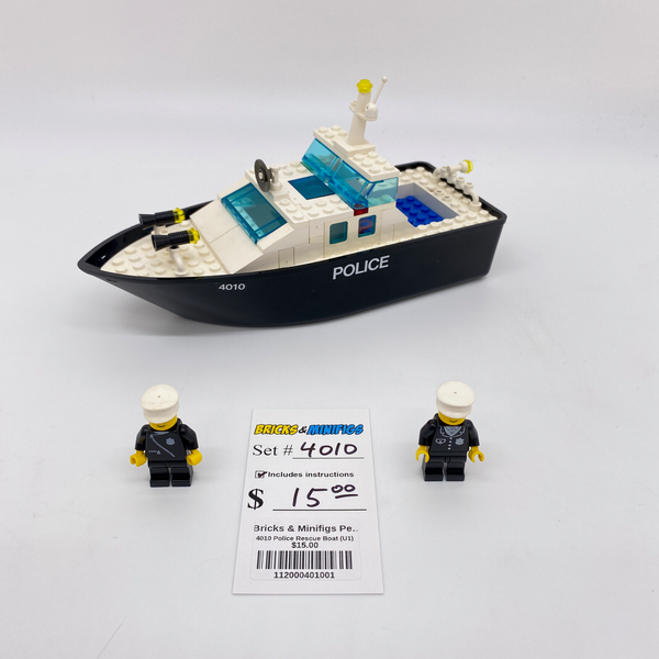 4010 Police Rescue Boat (U1)
