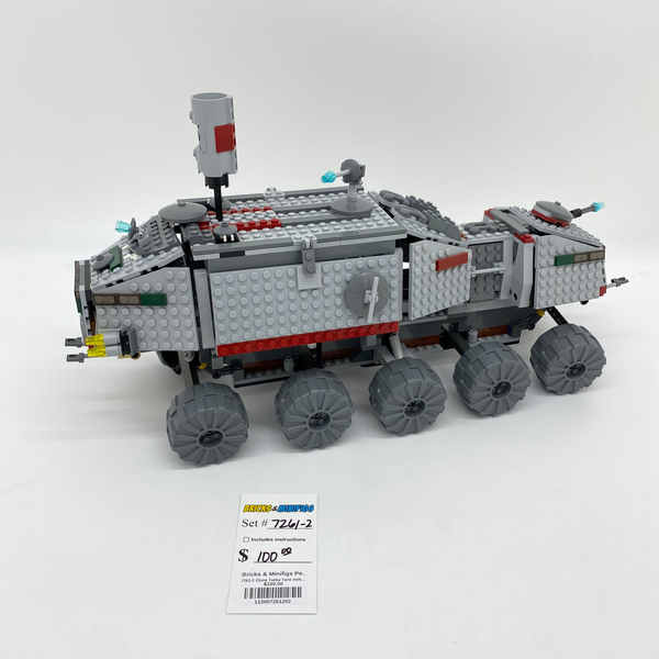 7261-2 Clone Turbo Tank with Non-Light-Up Mace Windu (U2) – Bricks ...