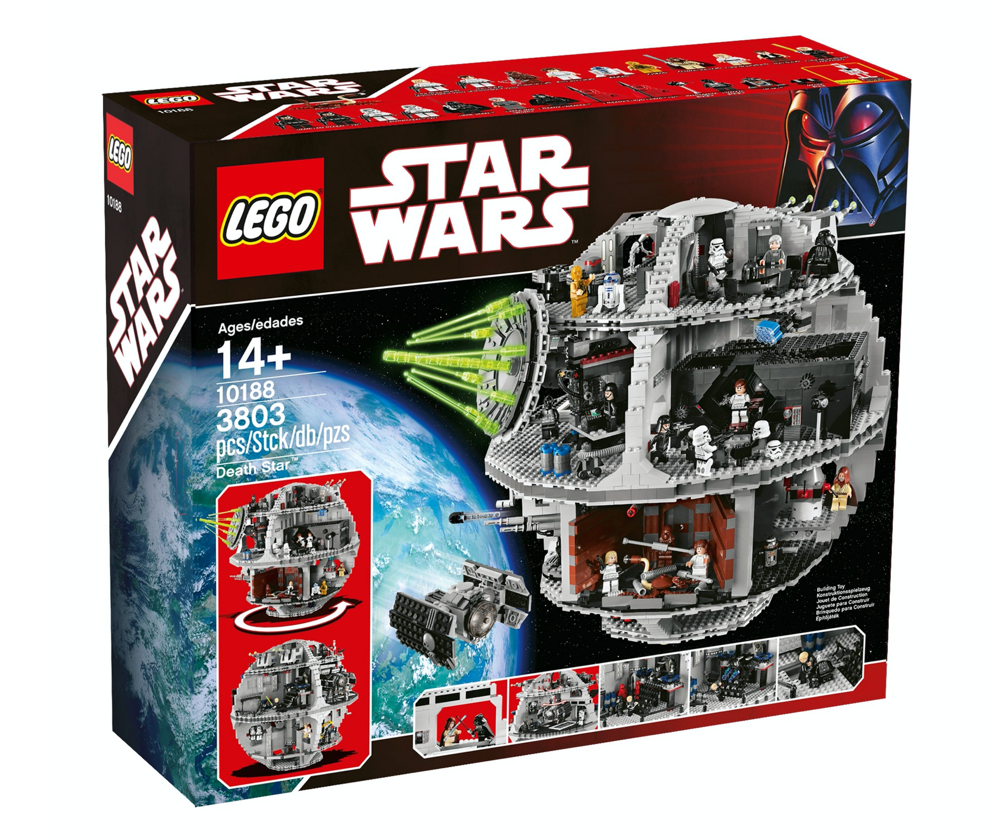 Death Star ボール　未使用品 10188 Death Star – Bricks & Minifigs - Pearland
