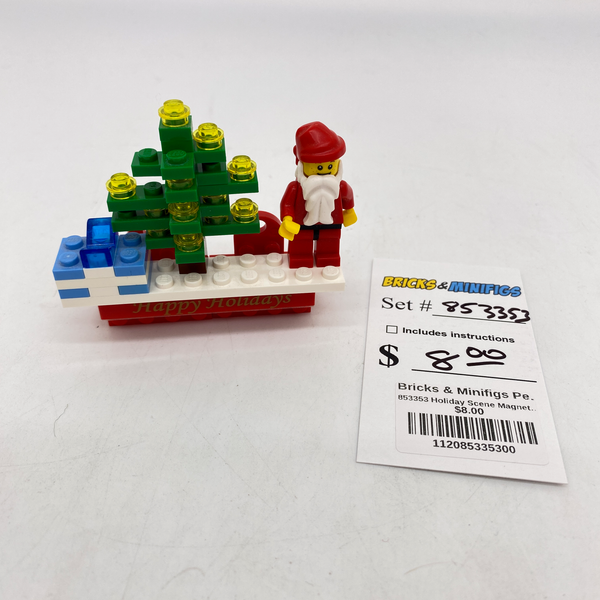 Lego christmas online magnet