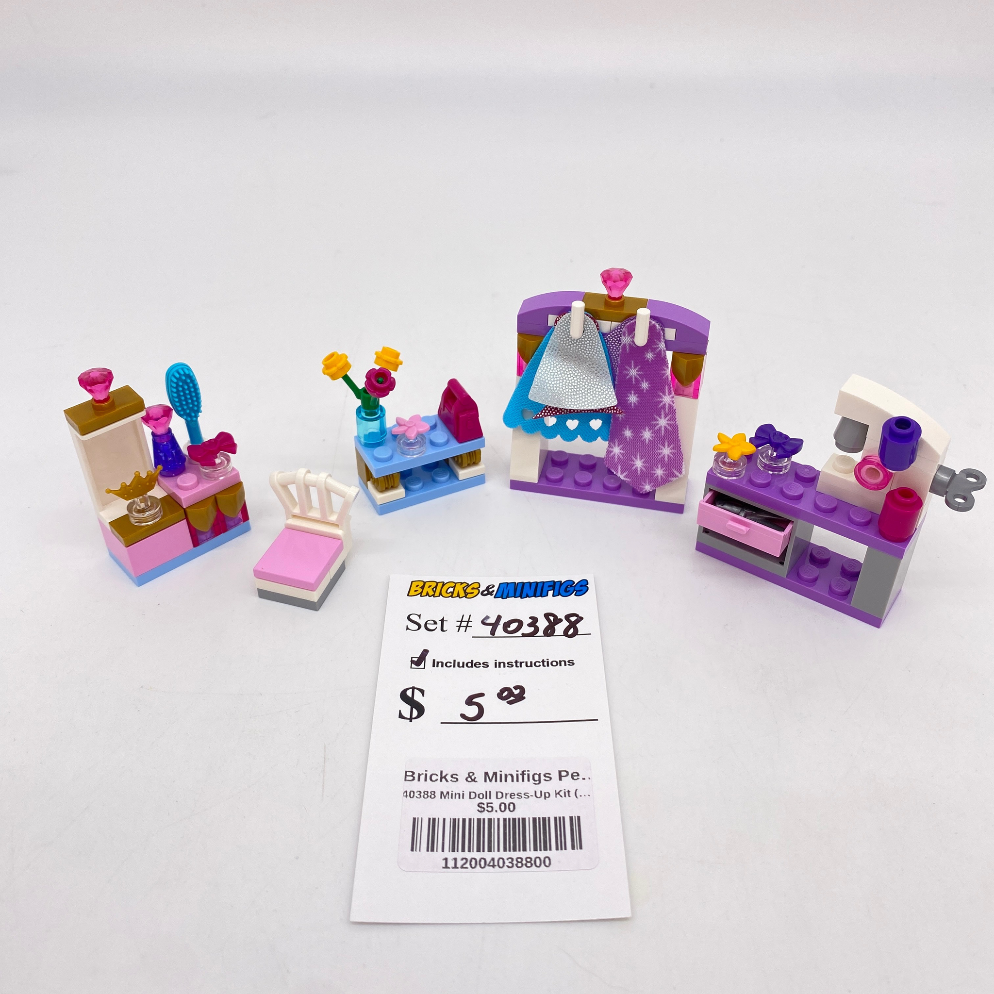 トールペイント 40388 Mini Doll Dress-Up Kit (U) – Bricks & Minifigs - Pearland