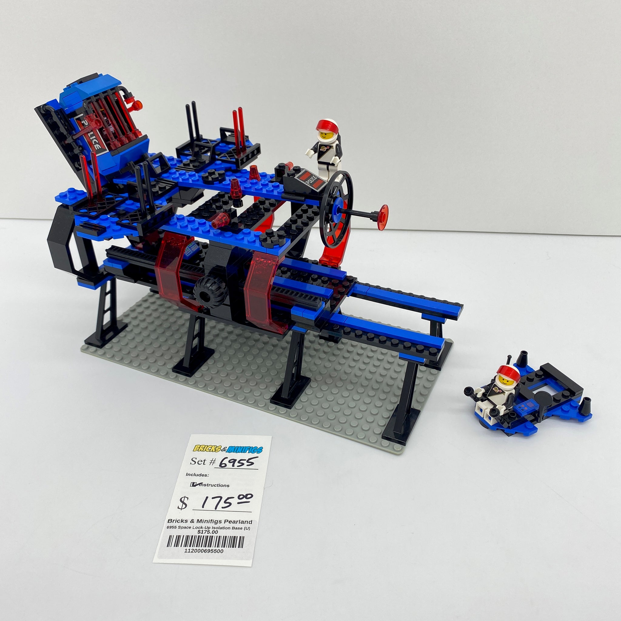 6955 Space Lock-Up Isolation Base (U) – Bricks & Minifigs - Pearland
