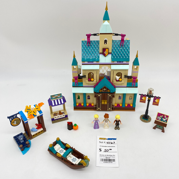 Lego disney princess discount arendelle castle village 41167