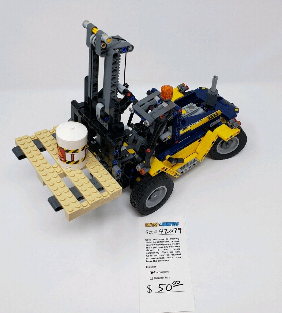 42079 Heavy Duty Forklift (U) – Bricks & Minifigs - Pearland