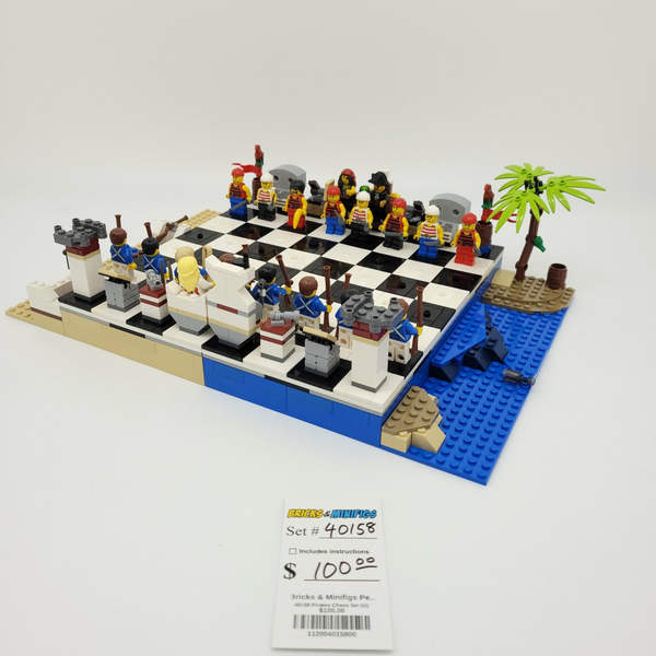 Lego Pirates Lego Chess Set 2018 Pirate Chess Lego 100% Original