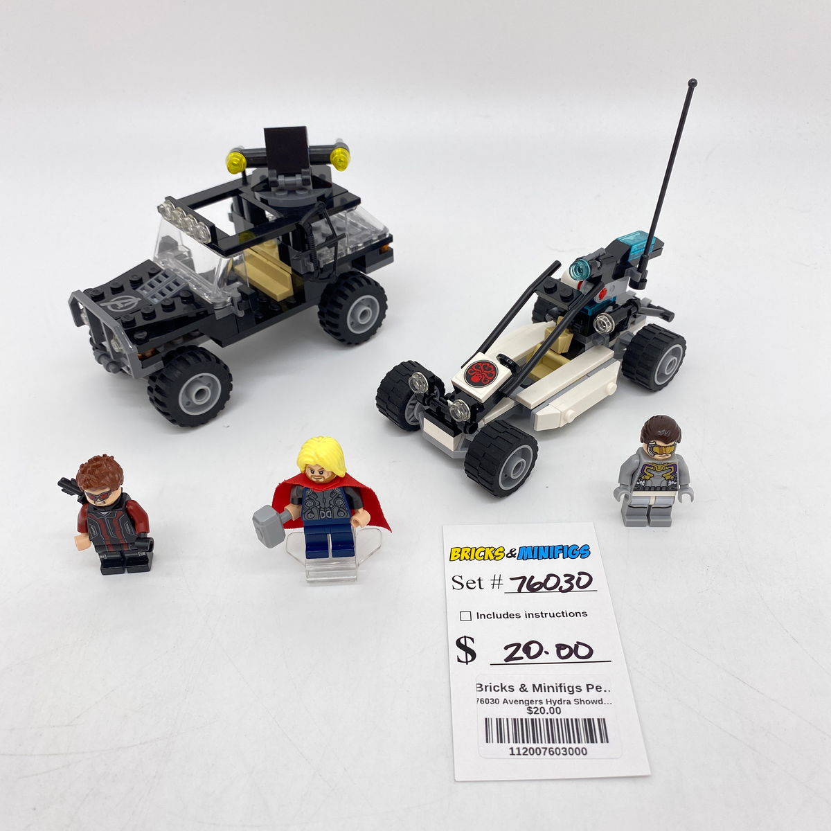 76030 Avengers Hydra Showdown (U) – Bricks Minifigs Pearland