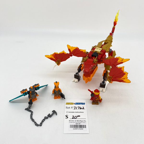 71762 Kai's Fire Dragon EVO (U)