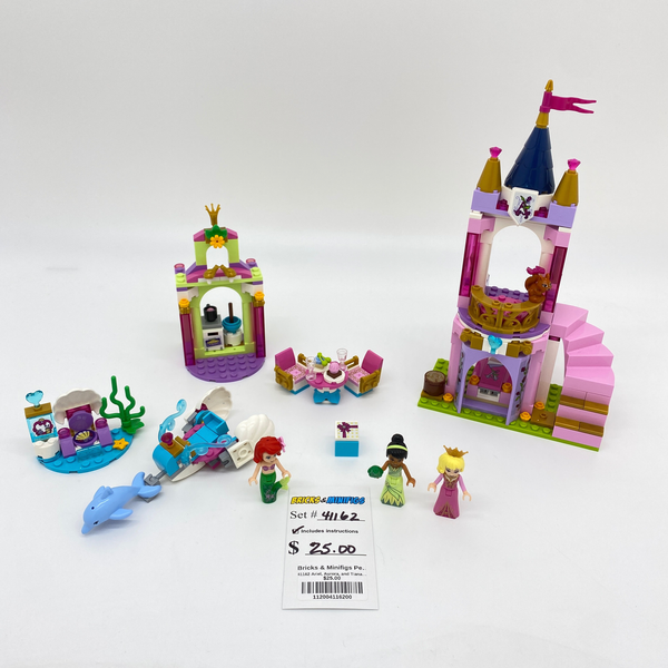 41162 Ariel Aurora and Tiana s Royal Celebration U Bricks Minifigs Pearland