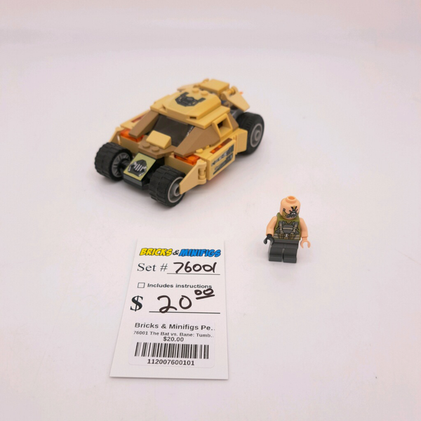 76001 The Bat vs. Bane: Tumbler Chase (U1)