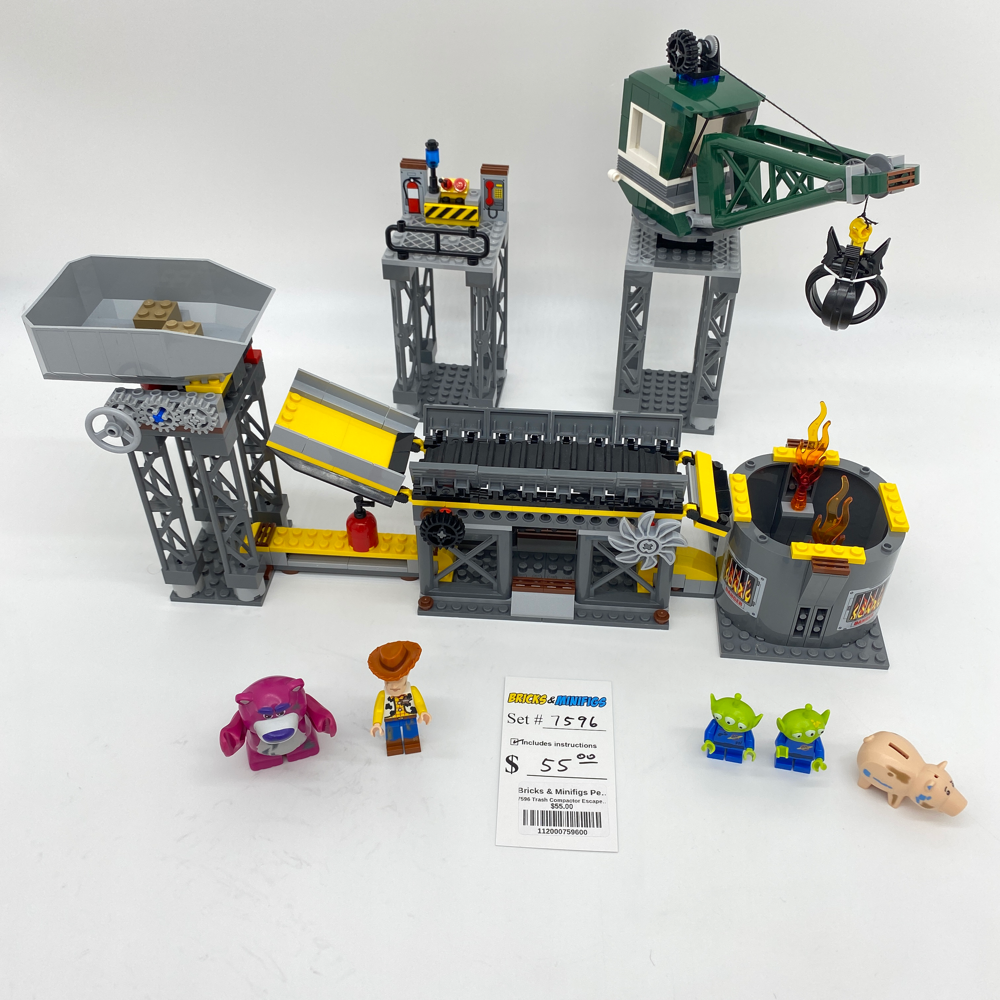 7596 Trash Compactor Escape (U) – Bricks & Minifigs - Pearland