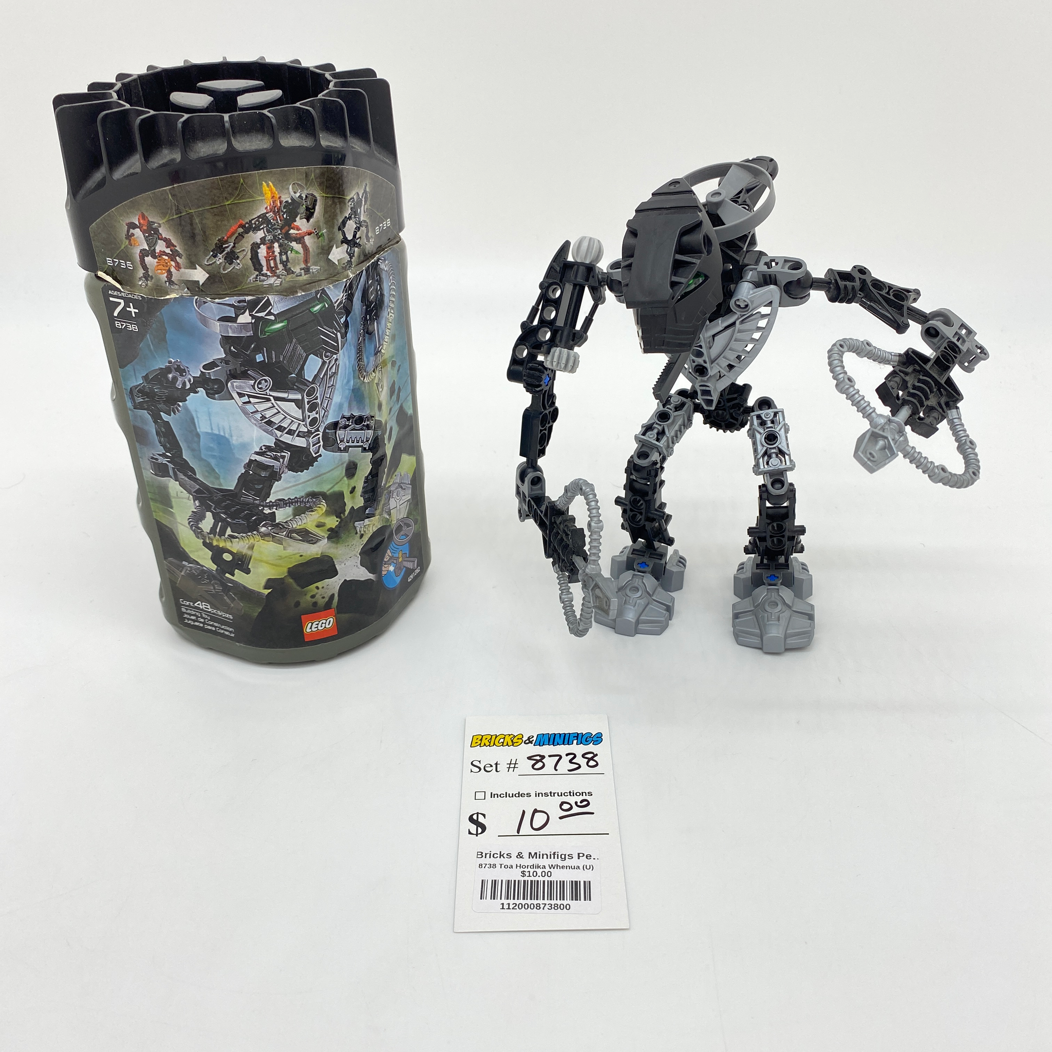 オブジェ LEGO 8732 Inika Toa Matoro Instructions and Parts List