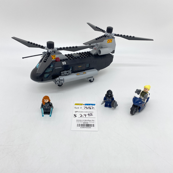 76162 Black Widow's Helicopter Chase (U)