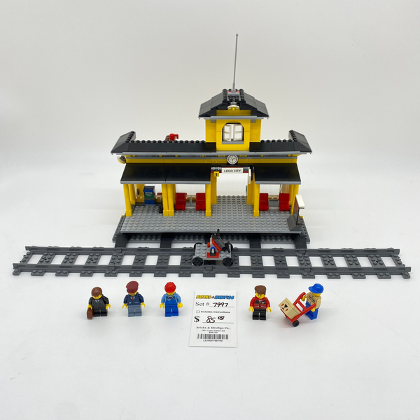 7997 Train Station U Bricks Minifigs Pearland