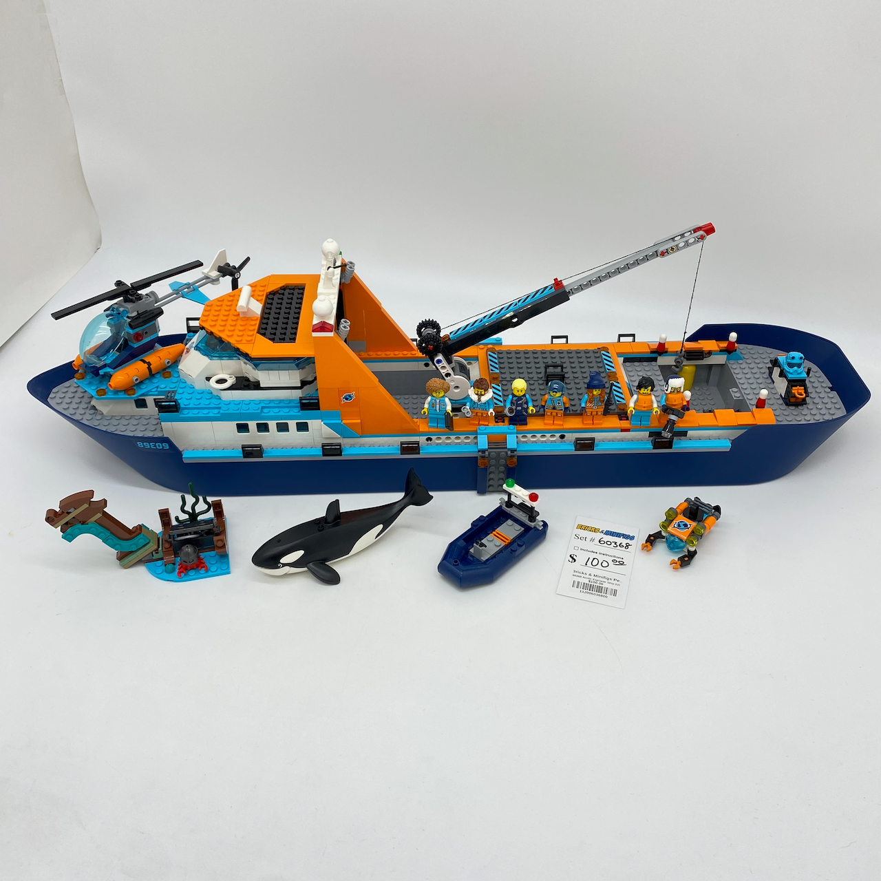 60368 Arctic Explorer Ship (U) – Bricks & Minifigs - Pearland