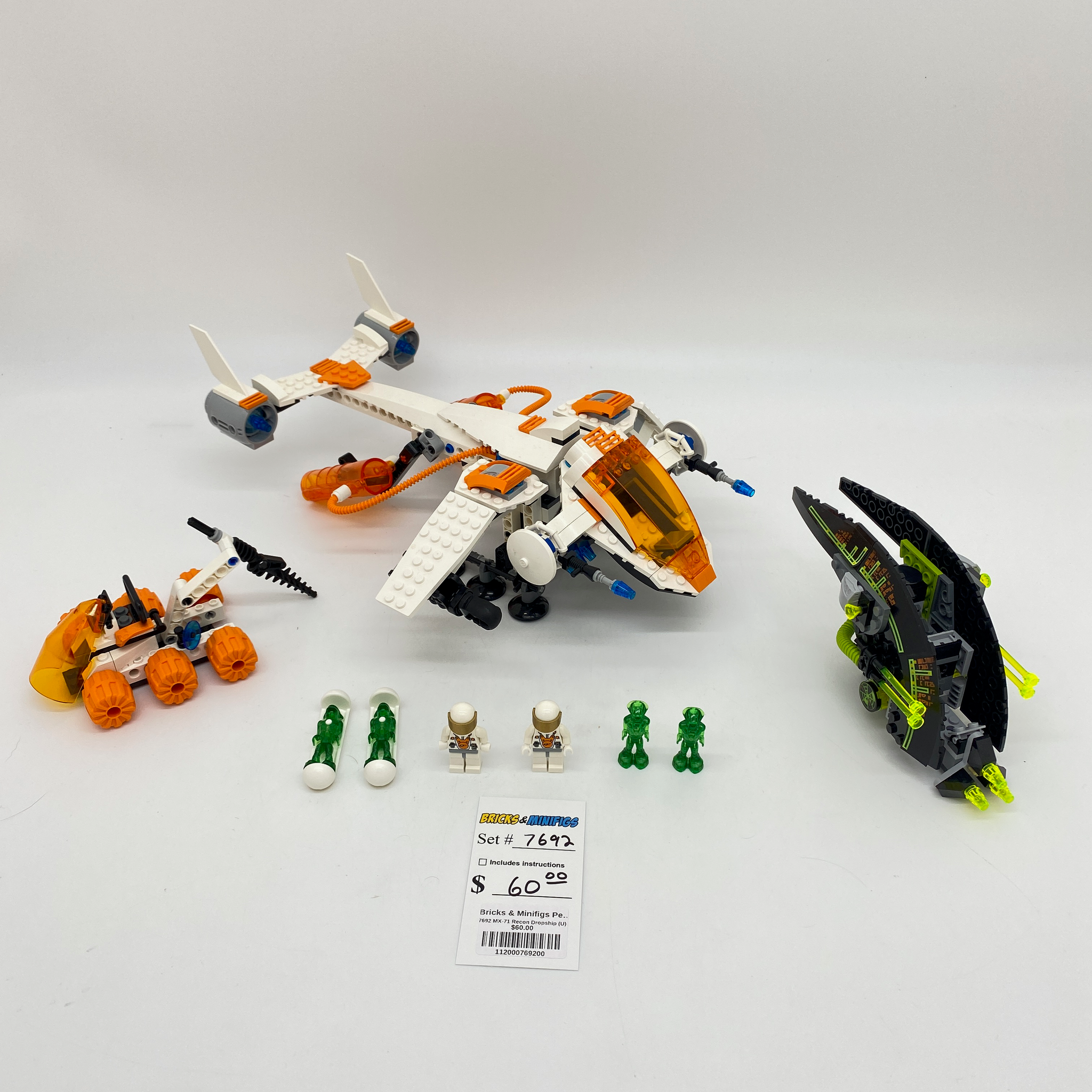7692 MX-71 Recon Dropship (U) – Bricks & Minifigs - Pearland 7692 MX-71 Recon Dropship (U) – Bricks & Minifigs - Pearland