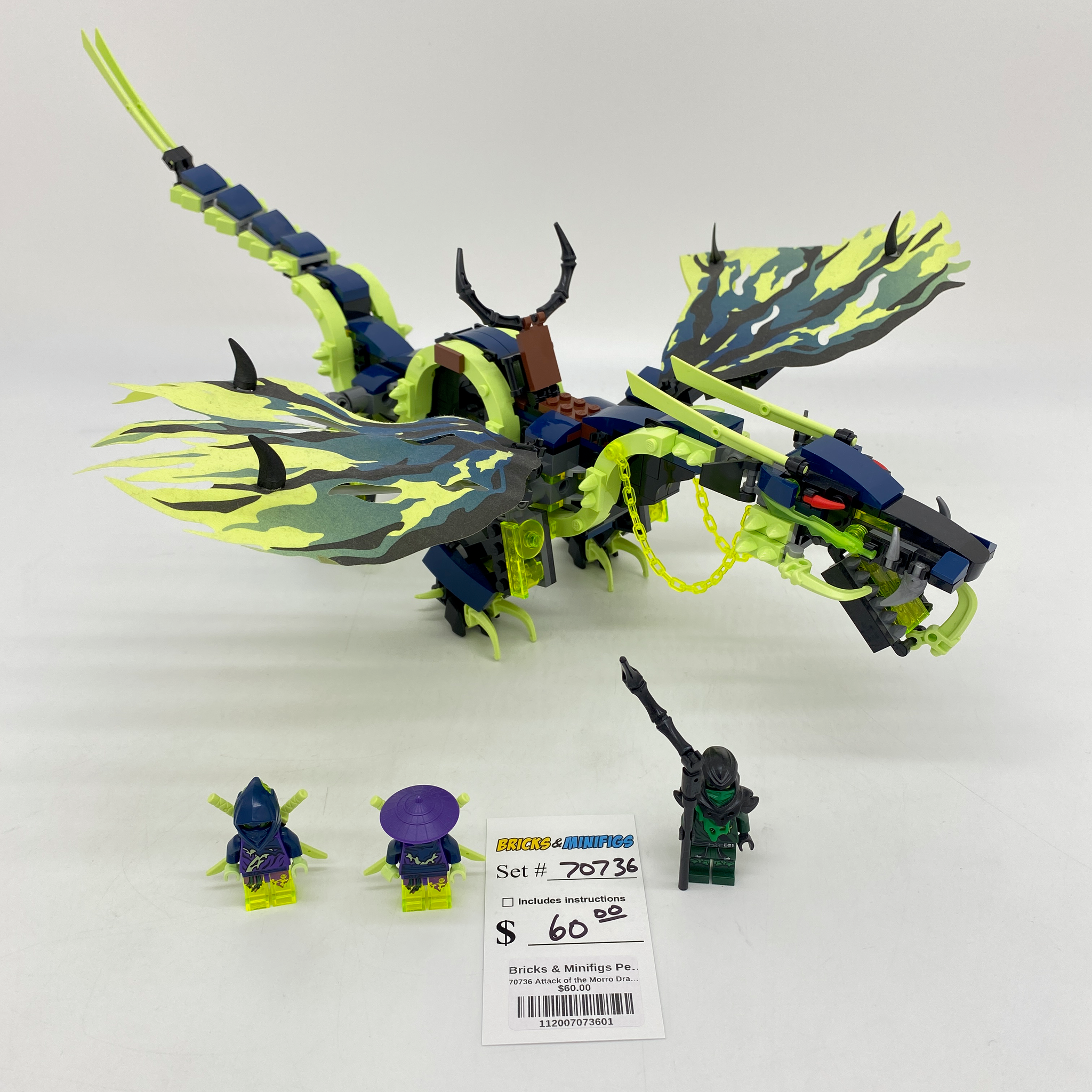 70736 Attack of the Morro Dragon (U1) – Bricks & Minifigs - Pearland